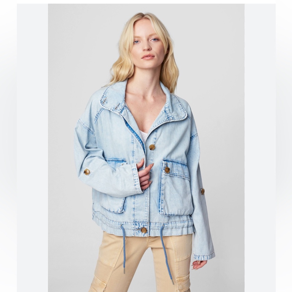[BLANKNYC womens] Tencel Utility Jacket